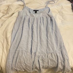 Forever 21 blue babydoll dress